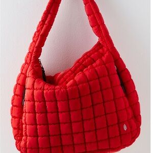 Free People Quilted Carryall Bag